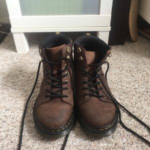 Brown Suede Dr. Martens